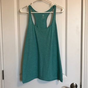Gap Fit Breathe Dark Turquoise Tank - Large